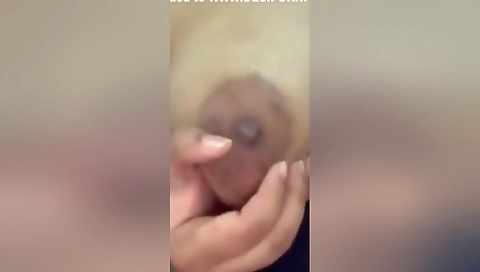 Today Exclusive- Sexy Desi Girl Play With Her Boobs