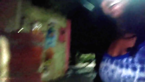 Fucks With Friend Outdoors In The Streets Sucking And Ridinng Black Cock