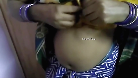 Exclusive- Desi Horny Maid Boob Pressing By House Owner