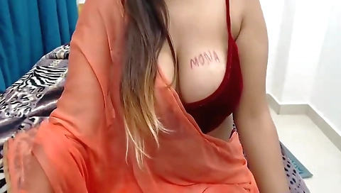 Mona On Webcam Moaning Bbw Desi
