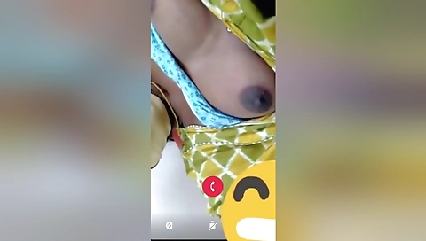 Today Exclusive-telugu Bhabhi Showing Her Boobs And Pussy On Video Call