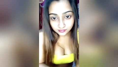 Today Exclusive- Sexy Desi Girl Agnijita Tango Private Show