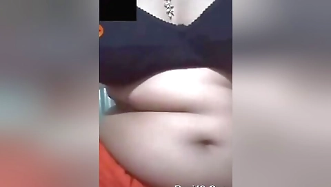 Today Exclusive- Bangladeshi Girl Showing Her Boobs And Pussy On Video Call 8