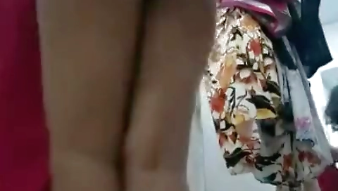 Today Exclusive- Sexy Desi Girl Record Her Cloths Changing Clips 2