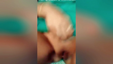 Today Exclusive- Sexy Desi Girl Showing Her Boobs And Pussy 1