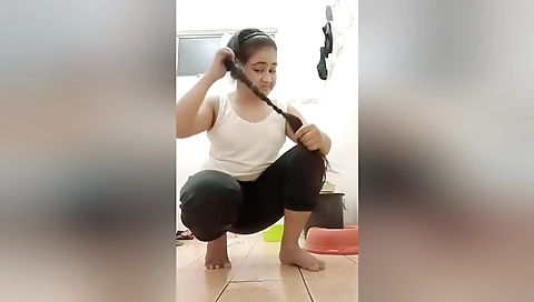 Today Exclusive-sexy Paki Girl Record Her Nude Video
