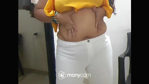 Indian Office Girl Stripping In Front Of Her Boss On Videocall