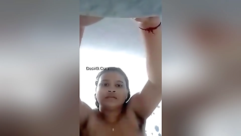 Sexy Desi Girl Shows Her Nude Body And Bathing 2