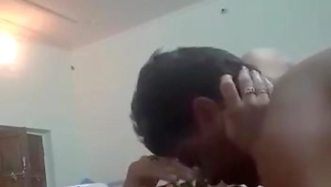 Today Exclusive- Sexy Desi Bhabhi Boob Sucking By Hubby