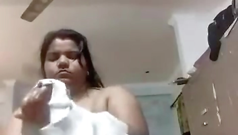 Today Exclusive- Sexy Bhabhi Showing Big Boobs And Pussy