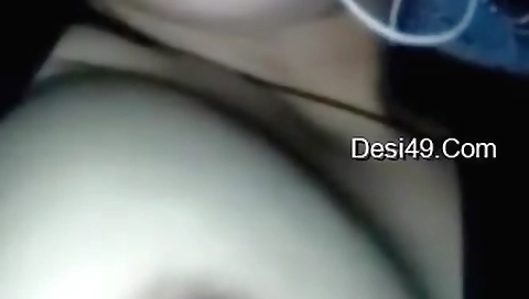 Today Exclusive- Sexy Bihari Girl Showing Her Boobs On Video Call 5