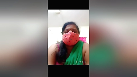 Desi Indian Divya Rani Aunty Webcam Video