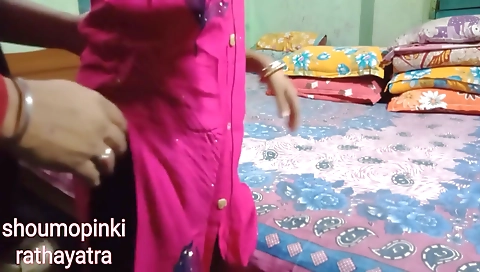 Bangali Pinki Vabi Ko Rathyatra Ka Mela Me Ghumne Jane Se Pahle Jam Ke Choda