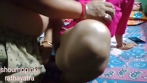 Bangali Pinki Vabi Ko Rathyatra Ka Mela Me Ghumne Jane Se Pahle Jam Ke Choda
