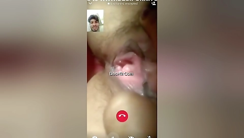 Desi Bhabhi Shows Her Pussy