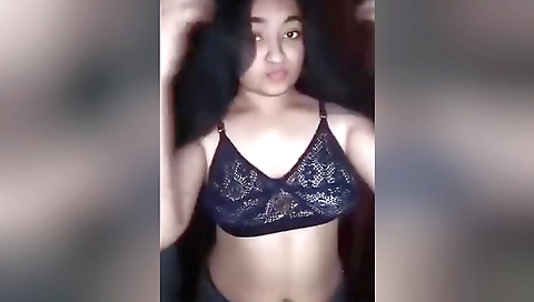 Today Exclusive -horny Bangla Girl Shows Her Big Boobs And Pussy 1