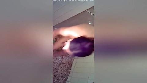 Today Exclusive- Desi Girl Bathing Record In