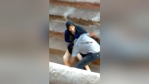 Today Exclusive- Lover Outdoor Romance And Pussy Licking