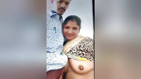 Today Exclusive- Desi Cheating Wife Handjob And Fucked