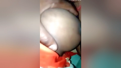 Desi Village Wife Boobs Pressing And Fucked