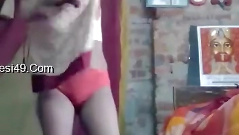Today Exclusive- Cute Desi Girl Wearing Cloths