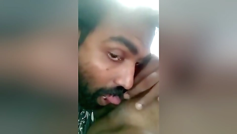 Today Exclusive-sexy Mallu Girl Pussy Licking By Lover