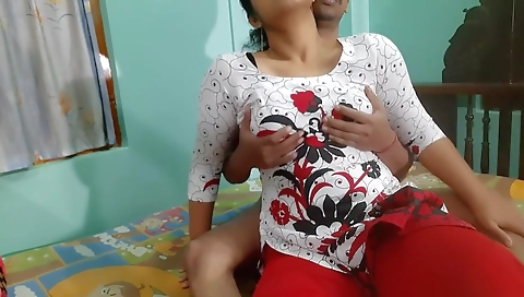 Indian Desi Bhabhi Fucked With Devar When Her Husband Was Not In Home