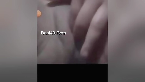 Today Exclusive- Bengali Girl Showing Her Boobs And Pussy On Video Call 12