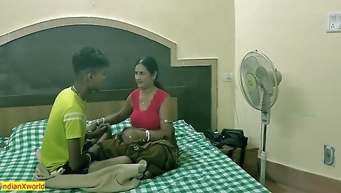Indian Bengali Stepmom Hot Rough Sex With teen 18+ Step son! With Clear Audio
