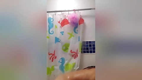 Exotic Brunette Plays With Perfect Smooth Pussy In Shower With Shower Masturbation And Female Masturbation