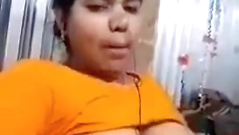 Today Exclusive- Horny Boudi Shows Her Boobs And Fingering
