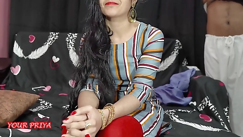 Indian Desi Priya Fucked By Her Friends Step father And Desi Blowjob Before Christmas Party Your Priya