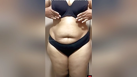 Hottest Step brothers Wife Changing Dress - Tamil Actress