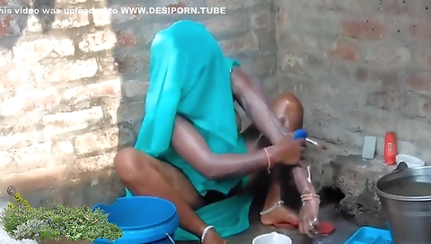 Village Desi Outdoor Beating Indian Step mom Full Nude 2