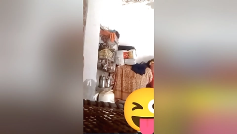 Desi Bhabhi Shows Her Boobs