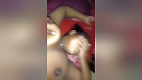 Big Boobs Desi Couple Enjoying