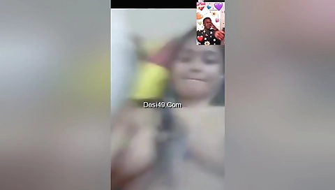 Desi Bangla Girl Shows Her Boobs And Pussy On Video Call