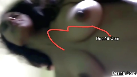 Exclusive- Desi Horny Girl Ridding Lover Dick