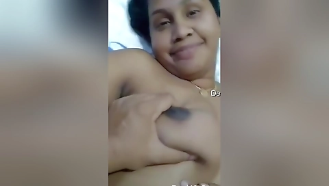 Desi Wife Boobs Pressing And Fucked