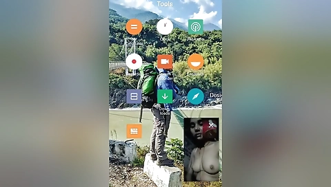 Today Exclusive- Cute Desi Girl Showing Her Boobs On Video Call