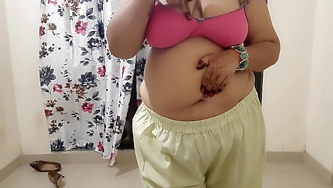 Indian Desi Sexy Horny Bhabhi Getting Ready For Her Suhagrat 2