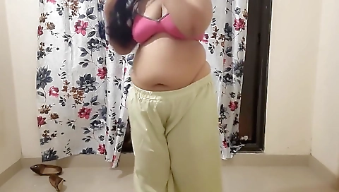 Indian Desi Sexy Horny Bhabhi Getting Ready For Her Suhagrat 2