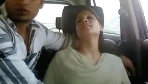 Desi Indian Wife Gives Blowjob To Husband’s Friend In Car