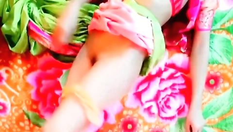 Urvy Bhabhi Was Alone At Home And Nobody She Could Found Who Would Fuck Her And She Started Playing Nude Finguring Pussy