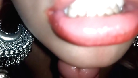 Sucking All The Cum Inside Mouth
