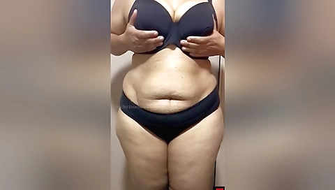 Step brother’s Wife Changing Dress With Tamil Actress