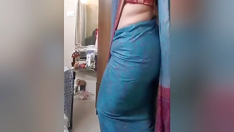 Indian Step Mom Teasing Step Son With Big Ass