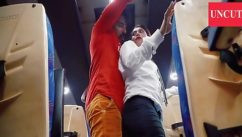 First On Net -love In Moving Bus 5 Uncut