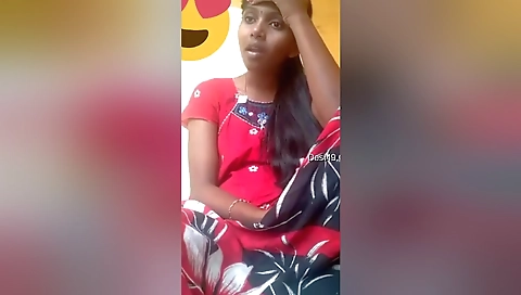 Cute Tamil Girl Shows Her Pussy