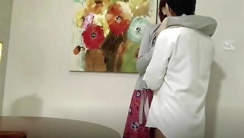 Room Service! Hotel Service Boy Got Unexpected Sex In Hotel